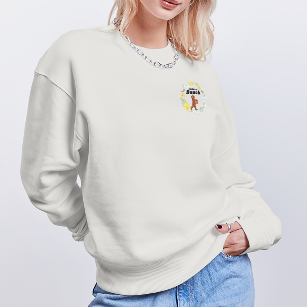 Stanley/Stella Für Männer und Frauen Oversize Bio Pullover RADDER - OFF WHITE