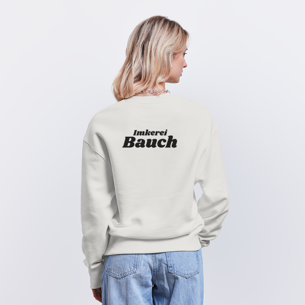 Stanley/Stella Für Männer und Frauen Oversize Bio Pullover RADDER - OFF WHITE