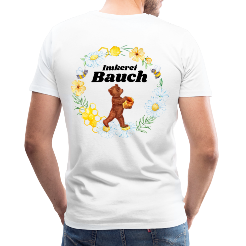 Männer Premium T-Shirt - Weiß