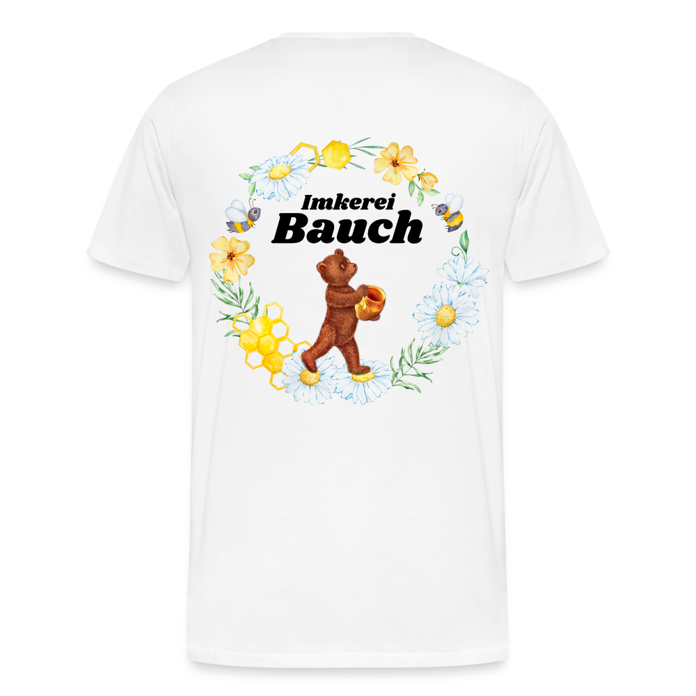 Männer Premium T-Shirt - Weiß