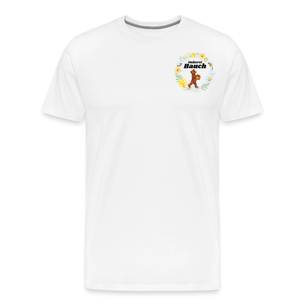 Männer Premium T-Shirt - Weiß