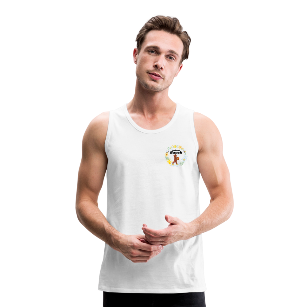 Männer Premium Tank Top - Weiß