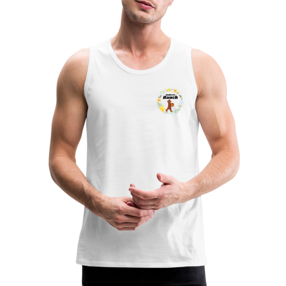 Männer Premium Tank Top - Weiß