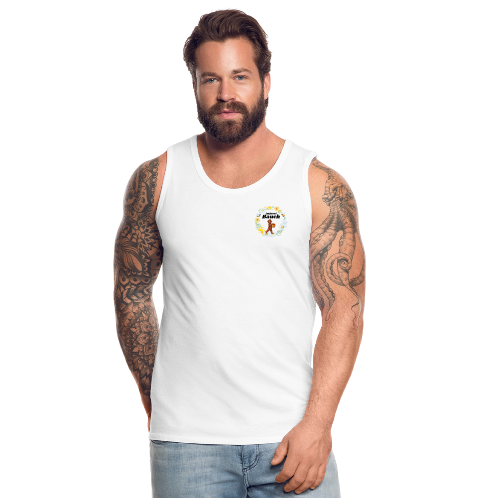 Männer Premium Tank Top - Weiß