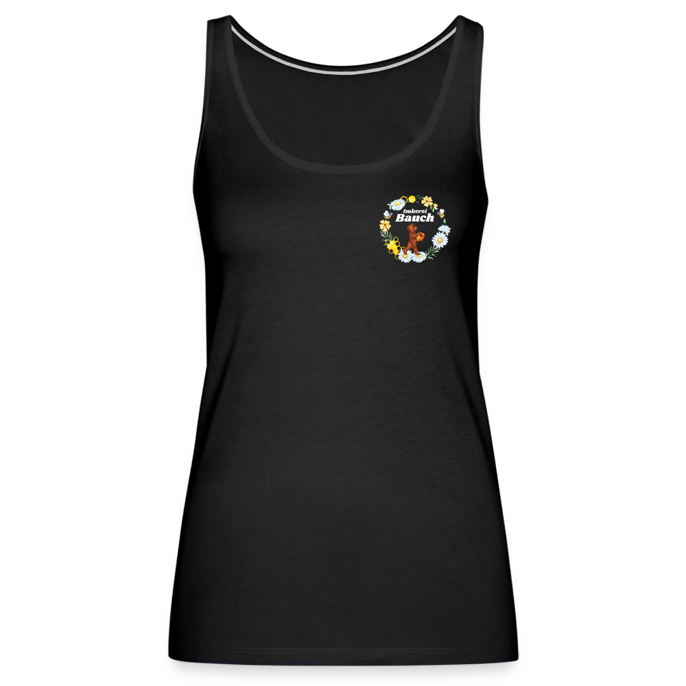 Frauen Premium Tank Top - Schwarz