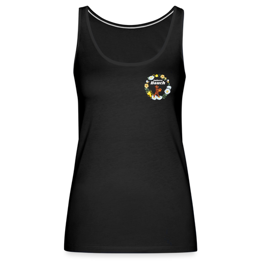 Frauen Premium Tank Top - Schwarz