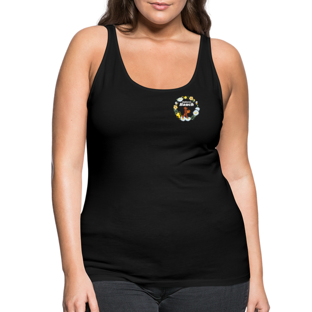 Frauen Premium Tank Top - Schwarz