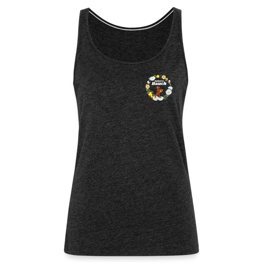 Frauen Premium Tank Top - Anthrazit