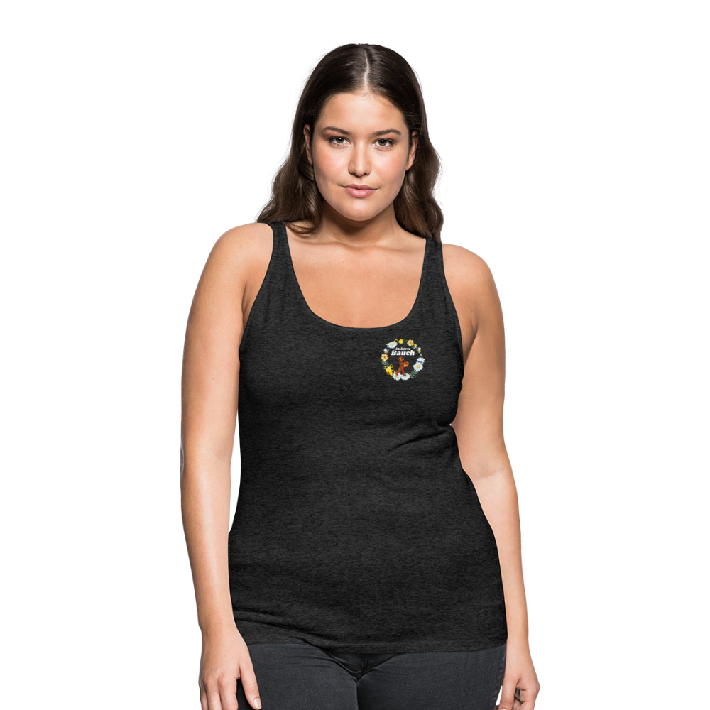 Frauen Premium Tank Top - Anthrazit