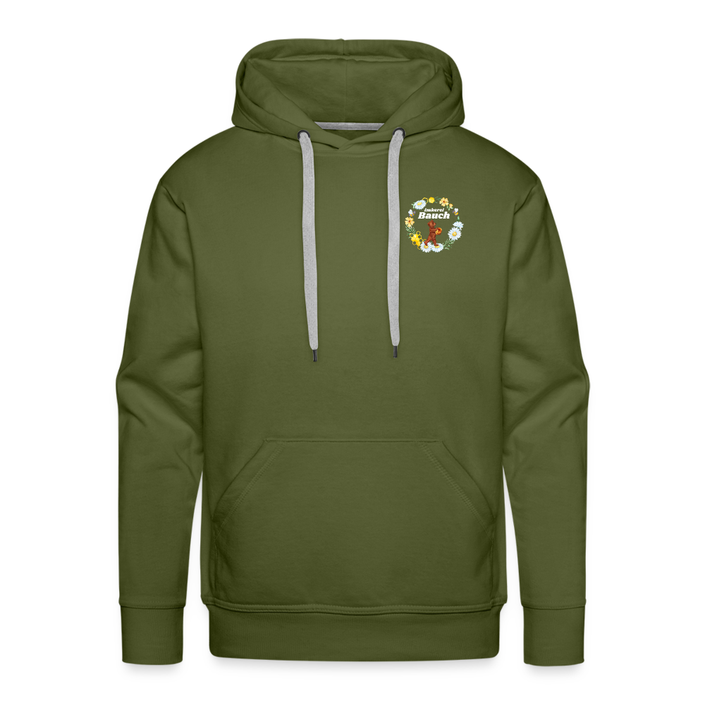 Männer Premium Hoodie - Olivgrün