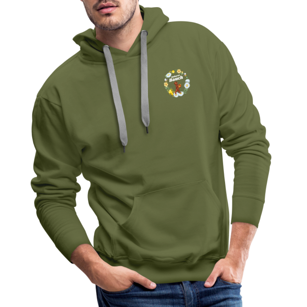 Männer Premium Hoodie - Olivgrün