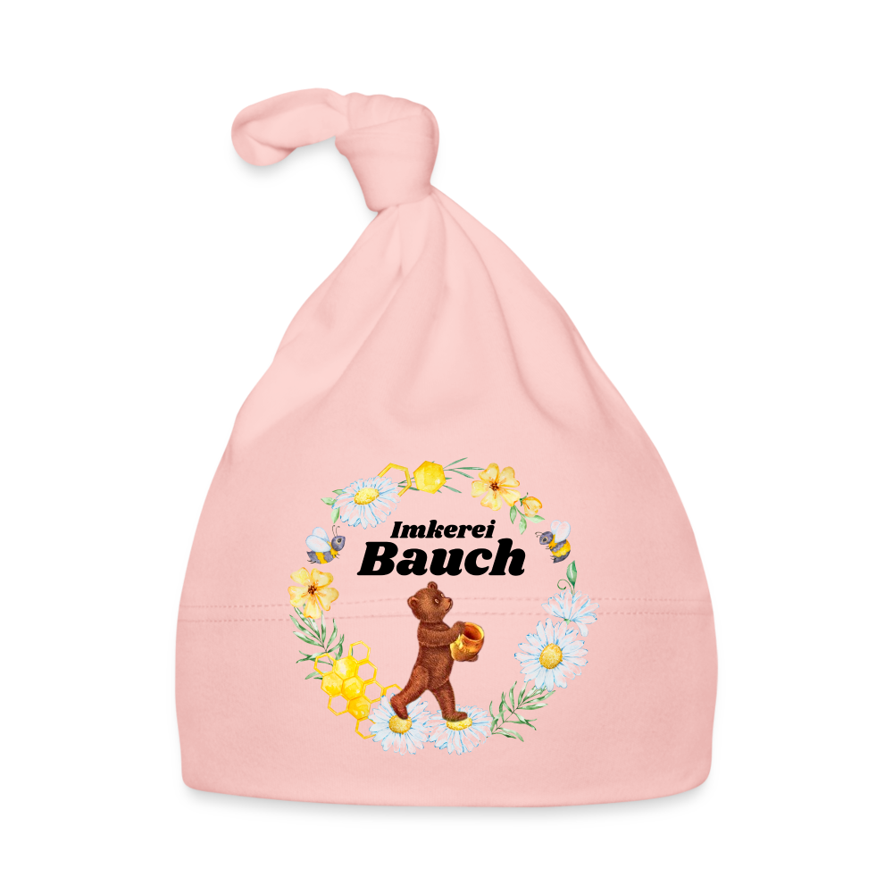 Baby Mütze Imkerei Bauch - Rosa