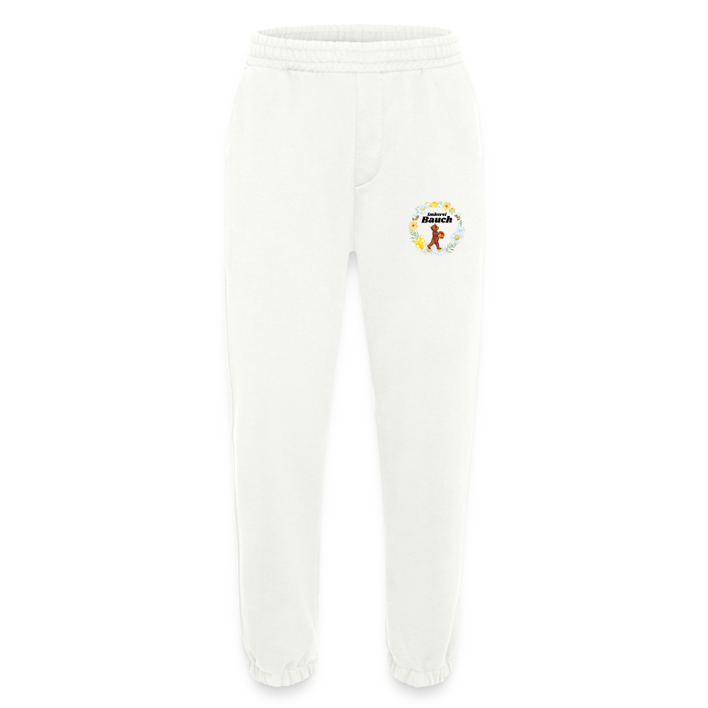 Heavyweight Organic Jogginghose Made in EU Imkerei Bauch - OFF WHITE