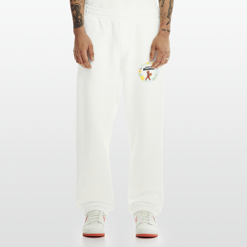 Heavyweight Organic Jogginghose Made in EU Imkerei Bauch - OFF WHITE